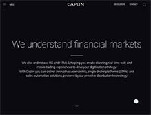 Tablet Screenshot of caplin.com